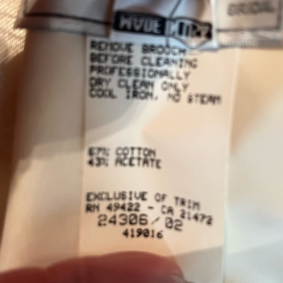 Jessica McClintock Bridal Satin CACHET Holiday Victorian Dress Suit Sz 10 Women - Picture 9 of 12